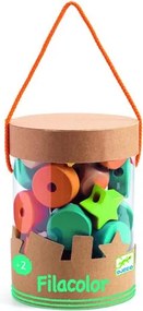 Djeco Korálky Filacolor Navliekanie pre najmenších