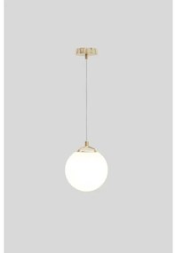 Luster na lanku FIRA 1xE27/60W/230V zlatá