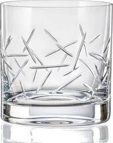 Crystalex poháre Matte Zig 280 ml 4 ks