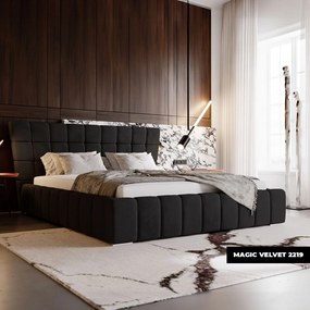 PROXIMA.store - Dizajnová čalúnená posteľ ALMA ROZMER: 120 x 200 cm, TYP ROŠTU: KOVOVÝ ROŠT