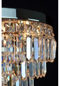 Wranovsky JWZ024060301 - Krištáľový prisadený luster 5xE14/40W/230V + 1xE27/40W