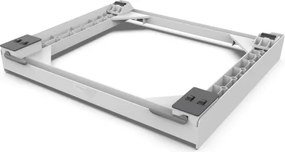 Meliconi 656146 -Antivibračná podložka pod práčku s výsuvnými kolieskami 61 cm biela
