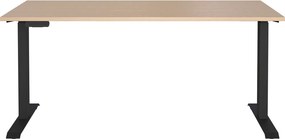 Pracovný stôl s elektricky nastaviteľnou výškou v dekore duba 80x160 cm – Germania