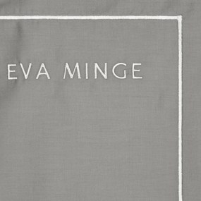 SATÉNOVÉ OBLIEČKY EVA MINGE H 200X220 CM, 2KS 70X80 CM SIVÉ