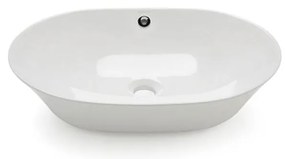 Bathco 4038 - Umývadlo na dosku TOULOUSE 59x42 cm porcelán/biela