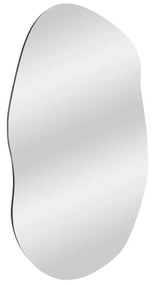 Dekorativní nástěnné zrcadlo Lossa 89x52 cm černé