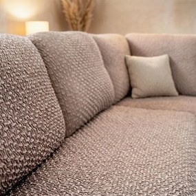 Bielastické poťahy MODULO orieškové sedák S (40-59 cm x 50-80 cm)