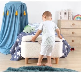 Taburet PIXI 37x61 cm, biely