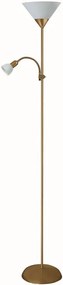 Rabalux Stojacia lampa Action 2xE27/230V/178cm, bronzová