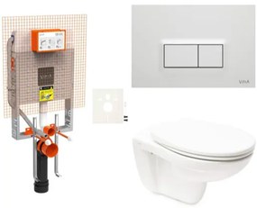 Závesný wc set na zamurovanie VitrA Normus SIKOVZNOR54600, 1 ks