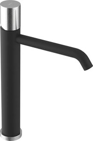 Sapho Sapho, ULTRATAP stojanková umývadlová batéria, čierná mat/chróm, UT007TBC