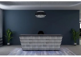 Luster na lanku CORSA 1xE27/60W/230V čierna/šedá