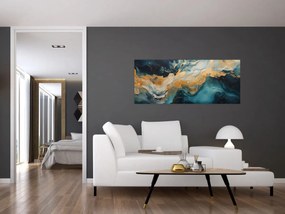 Obraz - Abstrakcia (120x50 cm)
