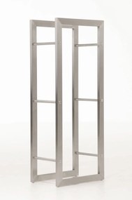Stojan na palivové drevo Keri 25x60x100 - nerezová oceľ