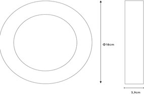 Lucide 28116/18/30 - LED Kúpeľňové svietidlo BRICE LED/12W/230V IP44 čierna