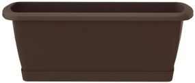 Truhlík s miskou RESPON hnedý