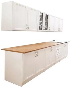 Kuchynská linka Sycylia 260 borovica andersen/dub lancelot