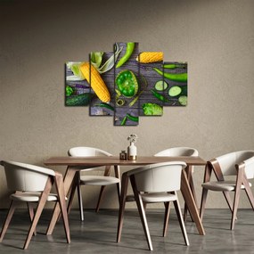 Obraz so zeleninou (150x105 cm)