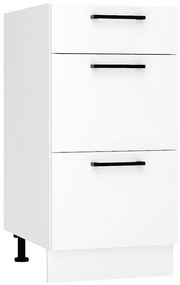 Kuchynská skrinka Max D40s/3 biela