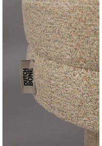 Béžová lavica z textílie buklé Fern – Dutchbone