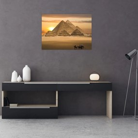 Obraz - Pyramídy (70x50 cm)