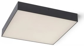 LARISA SQ 40 | Stropné štvorcové LED svietidlo Farba: Čierna