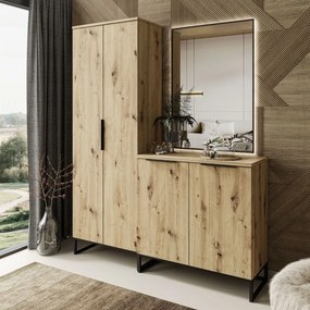 PREDSIEŇOVÁ STENA VALBO 4 DUB ARTISAN