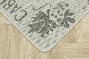 Koberec / Behúň FLEX 19118/P19 hnedý / krémový