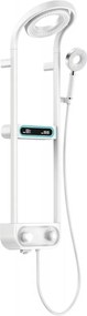 Mexen Peak, sprchová sada s ručnou a dažďovou hlavicou, LED displej, biela, 78106-20