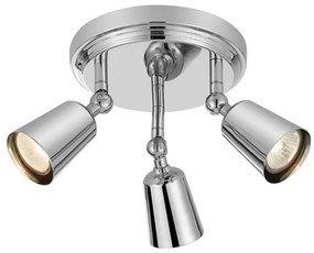 Markslöjd 108981 - Bodové svietidlo TINY 3xGU10/7W/230V lesklý chróm