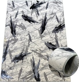 BE Koberec Allianz 6310 GREY – sivý obdĺžnikový Rozmer: 120x180 cm