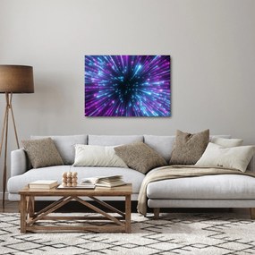 Obraz - Neónový priestor (70x50 cm)
