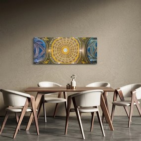 Obraz stropu Sienského kostola (120x50 cm)