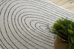 Koberec ORGANIC 2743 krémový / čierny / naturálny