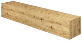 Závesný TV stolík Dallas 160 cm dub Artisan