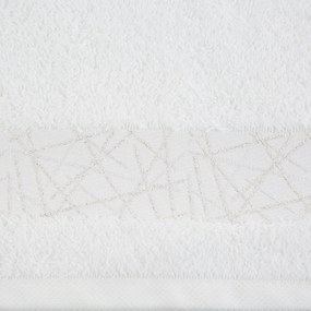 BAVLNENÝ UTERÁK NIKA SADA 3KS 70X140 CM BIELA