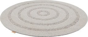 Koberec Agnella Noble Oblos svetlosivý kruh