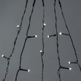 Nedis WIFILXT12W200 - LED Vianočný záves 200xLED/8 funkcií 5x7m IP65 Wi-Fi Tuya