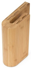 G21 Gourmet blok na nože, bambus, pre 5 nožov