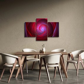 Abstraktný obraz očí (90x60 cm)