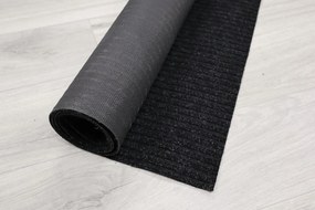 Čistiaca zóna Rio antracit - neúčtujeme odrezky z role, na mieru, šíře 2m,na mieru, neúčtujeme odrezky, šedá, chodba / predsieň