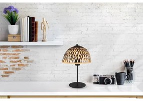 Globo 15767T - Stolná lampa COLLY 1xE27/15W/230V bambus