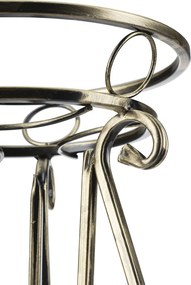 STOJAN NA KVETINÁČ SHANE 62X28 CM ZLATÁ