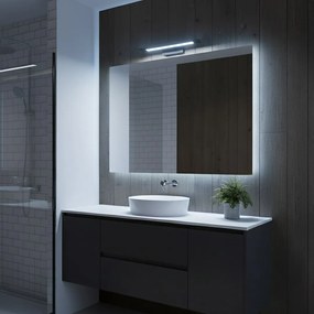 Nástenné LED svietidlo Klimt, 1x LED 8w, 3000-6000k, (40 cm), b