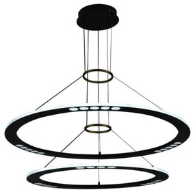 LED Stmievateľný luster na lanku LED/90W/230V 3000-6500K + diaľkové ovládanie