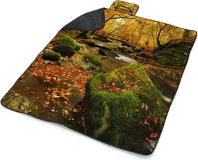 Sablio Plážová deka Most v lese: 200x140 cm