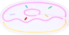 Atmosphera - LED neónová nástenná dekorácia DONUT LED/5V