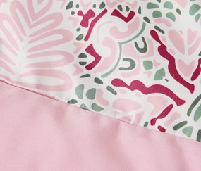 Posteľná bielizeň z mikrovlákna, ružová, štandardná veľkosť