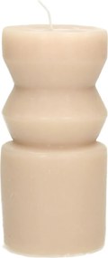 Sviečka Cornelia 14cm beige