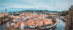 Obraz - Český Krumlov (120x50 cm)